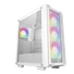 Kép 1/12 - DeepCool Számítógépház - CC560 MESH WH V2 (ablakos, 4x12cm A-RGB ventilátor, ATX, 2xUSB3.0, fehér)