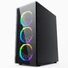 Kép 1/3 - Gembird Fornax 1500RGB táp nélküli ház fekete (CCC-FC-1500RGB)