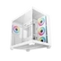 Kép 3/14 - DeepCool Számítógépház - CG530 4F WH (fehér, ablakos, 4x12cm A-RGB, BTF, ATX, 2xUSB3.0, 1xUSB2.0)