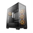 Kép 2/15 - DeepCool Számítógépház - CG580 4F (fekete, ablakos, 4x12cm A-RGB, BTF, ATX, 2xUSB3.0, 1xUSB2.0)