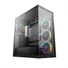 Kép 1/13 - DeepCool Számítógépház - CG580 4F V2 (fekete, ablakos, 4x12cm A-RGB, BTF, ATX, 2xUSB3.0, 1xUSB2.0)