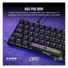 Kép 2/6 - CORSAIR Vezetékes Billentyűzet Gaming, K65 PRO MINI RGB 65%, Optical-Mechanical, US, szürke