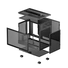 Kép 10/12 - DeepCool Számítógépház - CH160 (fekete, Mini-ITX, 2xUSB3.0, Type-C, fekete)