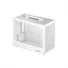 Kép 1/11 - DeepCool Számítógépház - CH160 PLUS WH (mATX, 2xUSB3.0, Type-C, fehér)