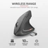 Kép 6/13 - TRUST Vezeték nélküli függőleges ergonomikus egér 22879 (Verto Ergonomic Wireless Mouse)