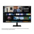 Kép 2/19 - SAMSUNG SMART VA monitor 27" M5, 1920x1080, 16:9, 250cd / m2, 4ms, 2xHDMI / 2xUSB / WiFi / Bluetooth, hangszóró