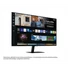 Kép 4/19 - SAMSUNG SMART VA monitor 27" M5, 1920x1080, 16:9, 250cd / m2, 4ms, 2xHDMI / 2xUSB / WiFi / Bluetooth, hangszóró