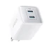 Kép 1/5 - ANKER Hálózati Töltő, PowerPort III Nano PRO, 40W, 2xUSB-C, EU, fehér - A2038G21