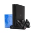 Kép 3/4 - FROGGIEX PS4 Kiegészítő Konzol hűtő + Töltő állomás + Játék tartó Fekete, FX-P4-C3-B
