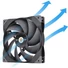 Kép 2/6 - Thermaltake SWAFAN GT14 PC Cooling Fan 1 Pack / Fan / 14025 / PWM 500~2000rpm / Black