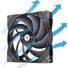 Kép 3/6 - Thermaltake SWAFAN GT14 PC Cooling Fan 1 Pack / Fan / 14025 / PWM 500~2000rpm / Black