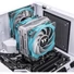 Kép 6/6 - Thermaltake TOUGHAIR 510 processzor hűtő türkiz