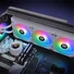 Kép 6/7 - Thermaltake TH420 V2 ARGB Snow Sync All-In-One processzor vízhűtő fehér