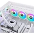 Kép 6/7 - Thermaltake TH360 V2 Ultra EX ARGB Snow Edition processzor vízhűtő fehér