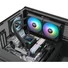 Kép 5/6 - Thermaltake LA240-S ARGB processzor vízhűtő fekete