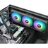 Kép 5/6 - Thermaltake LA360-S ARGB processzor vízhűtő fekete