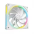 Kép 11/13 - DeepCool Számítógépház - CL6600 WH (fehér, 1x360cm AIO vízhűtés,  2x120mm A-RGB, ATX, 2xUSB3.0, 1xUSB-C)