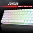Kép 6/10 - Spirit of Gamer Billentyűzet Mechanikus - XPERT K200 White  (TKL, SOG red, RGB LED,USB, anti-ghosting, fehér, magyar)