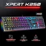 Kép 2/8 - Spirit of Gamer Billentyűzet Mechanikus - XPERT K250 (105 gomb, SOG red, RGB LED,USB, anti-ghosting, fekete, magyar)