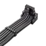 Kép 1/3 - Adapterkábel Cablemod C-Series Pro  - B Verzió, 90°, 16 pin - 4x 8 pin PCIe, Carbon