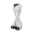 Kép 3/3 - Adapterkábel Cablemod C-Series Pro  - B Verzió, 90°, 16 pin - 4x 8 pin PCIe, fehér