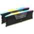 Kép 2/2 - CORSAIR Memória VENGEANCE RGB DDR5 64GB 5600MHz CL40, INTEL XMP (Kit of 2), fekete