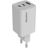 Kép 2/3 - Canyon CU65ACC 65W univerzális hálózati töltő adapter fehér (GaN)