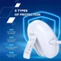 Kép 8/9 - Canyon OnCharge 105 15W univerzális vezeték nélküli töltő adapter fehér (Qi2)