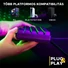 Kép 8/8 - The G-Lab Gaming kit - 2 in 1 COMBO HYDROGEN B / HU (TKL billentyűzet, egér, 6200 DPI, RGB, USB-A, fekete, magyar)