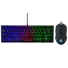 Kép 1/8 - The G-Lab Gaming kit - 2 in 1 COMBO HYDROGEN B / HU (TKL billentyűzet, egér, 6200 DPI, RGB, USB-A, fekete, magyar)