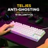 Kép 7/8 - The G-Lab Gaming kit - 2 in 1 COMBO HYDROGEN W / HU (TKL billentyűzet, egér, 6200 DPI, RGB, USB-A, fehér, magyar)