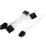 Kép 2/2 - CORSAIR Professional Individually Sleeved Peripheral Power (Molex-style) cable (