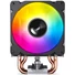 Kép 3/5 - Processzor hűtő Jonsbo CR-1400E CPU hűtő, 92 mm, ARGB - Fekete
