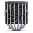 Kép 18/22 - Processzor hűtő Jonsbo CR-3000E Dual torony, 2x120mm venti, Fekete