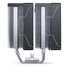 Kép 8/11 - Processzor hűtő Jonsbo CR-3000E ARGB  Dual torony, 2x120mm venti, Fekete