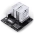 Kép 2/11 - Processzor hűtő Jonsbo CR-3000E ARGB  Dual torony, 2x120mm venti, Fehér