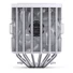 Kép 9/11 - Processzor hűtő Jonsbo CR-3000E ARGB  Dual torony, 2x120mm venti, Fehér