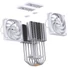 Kép 10/11 - Processzor hűtő Jonsbo CR-3000E ARGB  Dual torony, 2x120mm venti, Fehér