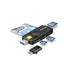 Kép 1/7 - AXAGON CRE-SMP2A 4-slot Smart card PocketReader olvasó
