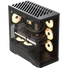 Kép 4/4 - Formula Számítógépház - Crystal U9 PA Black (fekete, ablakos, 4x12cm venti, EATX, 2xUSB3.0, 1xType-C)