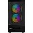 Kép 4/4 - Formula Számítógépház - Crystal Z8 Black (fekete, ablakos, ATX, 1xUSB3.0, 1xUSB2.0, 1xType-C)