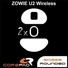 Kép 1/3 - Corepad Skatez PRO 298 Zowie U2 Wireless / FK2-DW / ZA13-DW / S2-DW gaming egértalp