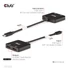 Kép 6/9 - Club 3D USB Hub - CSV-1558 (3.2 USB-C to 2xHDMI, USB-C 100W PD3.0, 4k60Hz)