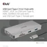 Kép 8/16 - Club 3D USB Hub - CSV-1594 (3.1 USB-C Gen 1 to HDMI, 2xUSB-A Gen 1, USB-C Gen 1, VGA, SD, Micro SD 3.0, RJ45, 3,5 Jack)