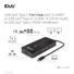 Kép 6/12 - Club 3D USB Hub - CSV-1595 (USB-C Gen 1 to 2xHDMI, 2xUSB-A Gen 1, USB-C Gen 1 100W PD 3.0, RJ45, 3,5 Jack, 4k60Hz)