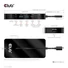 Kép 7/12 - Club 3D USB Hub - CSV-1595 (USB-C Gen 1 to 2xHDMI, 2xUSB-A Gen 1, USB-C Gen 1 100W PD 3.0, RJ45, 3,5 Jack, 4k60Hz)