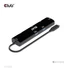 Kép 20/20 - Club 3D USB Hub - CSV-1598 (USB-C Gen 2 to 2xDisplayPort, 2xUSB-A Gen 2, 2xUSB-C Gen 2, RJ45, 4k60Hz)
