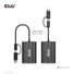 Kép 2/15 - Club 3D Átalakító - CSV-1611(USB-C (USB-A Adapterrel) to Dual HDMI (4K / 30Hz) / VGA (1080 / 60Hz))