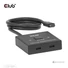 Kép 7/7 - Club 3D USB Hub - CSV-2511 (USB-C to 2xUSB-C, Bidirectional, 100W PD, 8K60Hz / 4K120Hz)