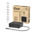 Kép 1/11 - Club 3D Notebook Dokkoló - CSV-2542 (USB-C to 2x Displayport 8K60Hz + 2x HDMI™ 4K60Hz PD3.0 100Watt Ethernet 2.5G)